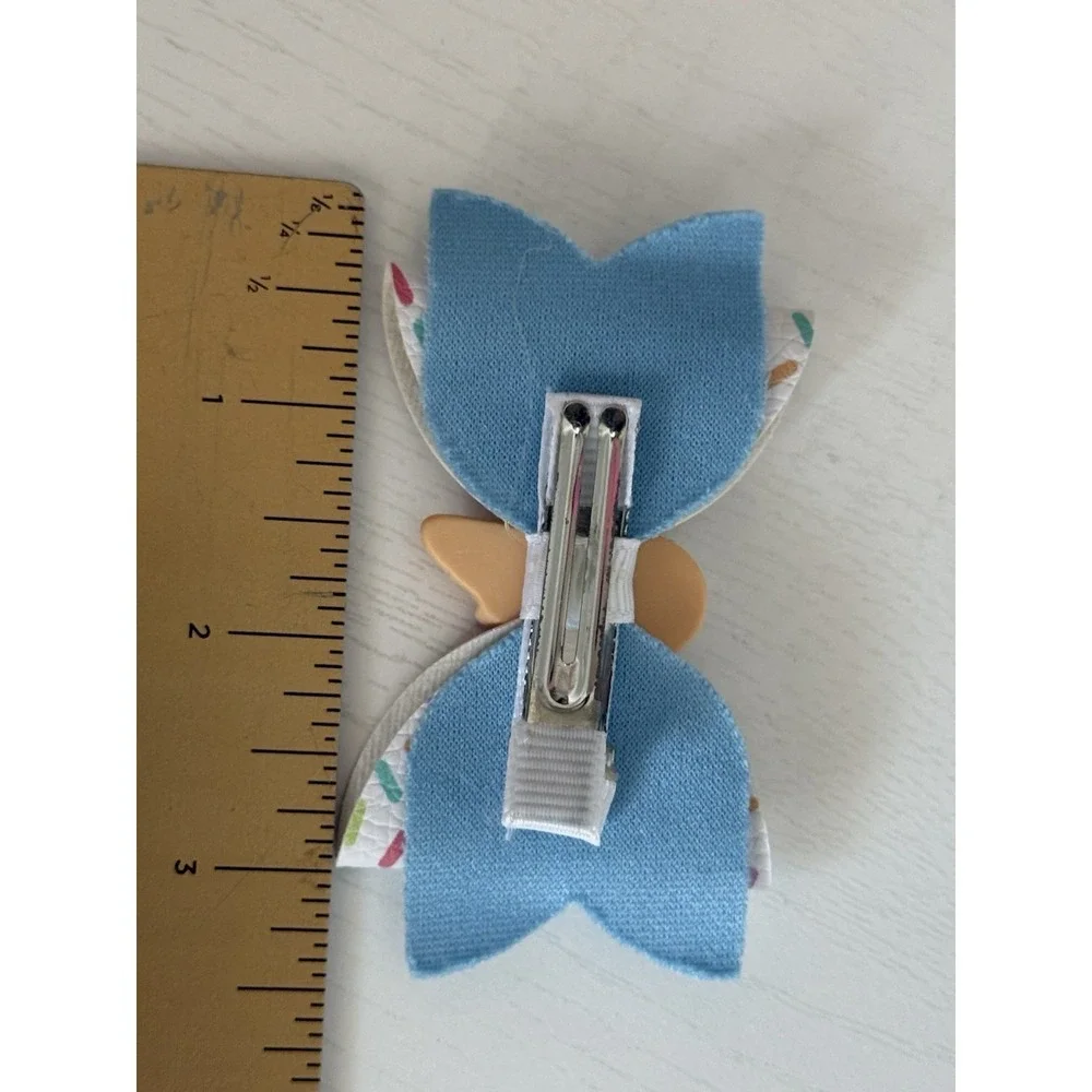 KLASS Ice Cream Hair Bow Clip 3.5